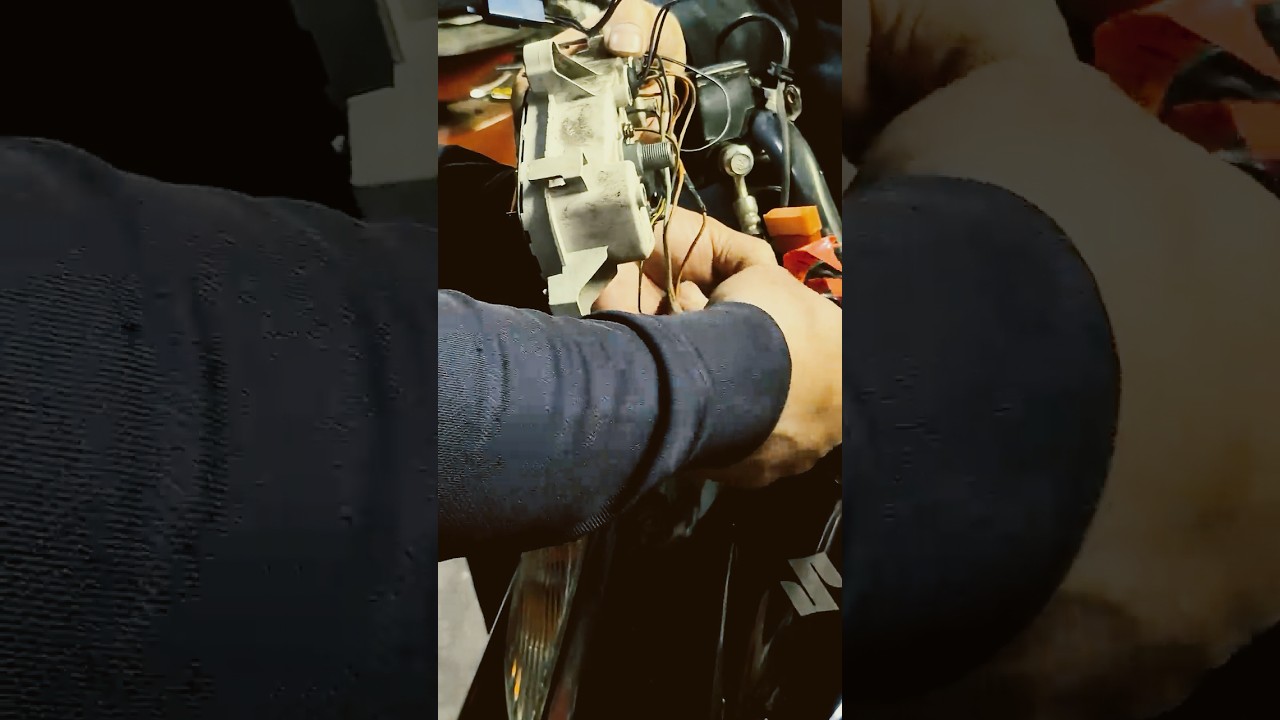 アドレス125のデジタルメーター化1