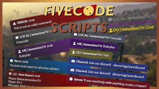 [ESX/QB] Fivem advanced roleplay Chat Script Teaser - fivecode_rpchat