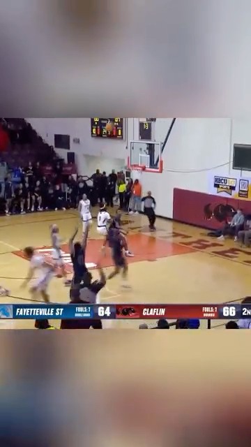 Fayetteville State buzzer beater #hbcu #hbcugo - YouTube