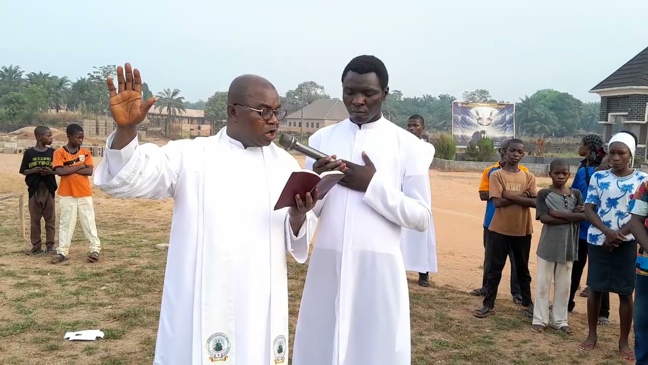 The blessing of the site for  St. John the Apostle's Parish new ⛪️ building 