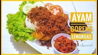 Cara membuat ayam goreng lengkuas seperti di rumah makan Padang