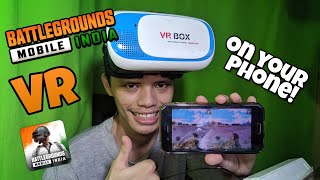 How to Play BGMI in VR Using Your Phone! Virtual Reality Gameplay!