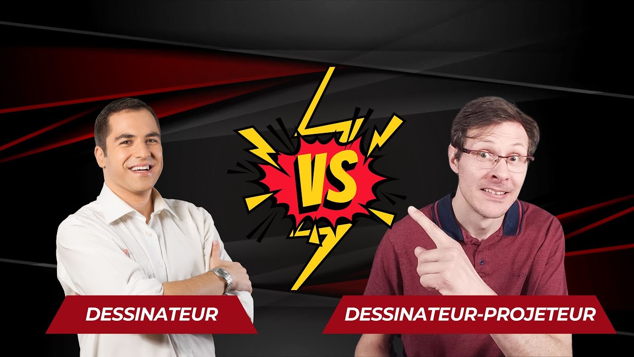 Dessinateur vs dessinateur-projeteur