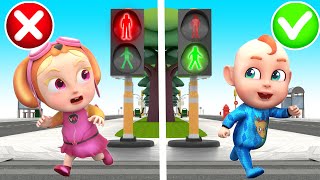 baby learns traffic rules safety rules kids rosoo nursery