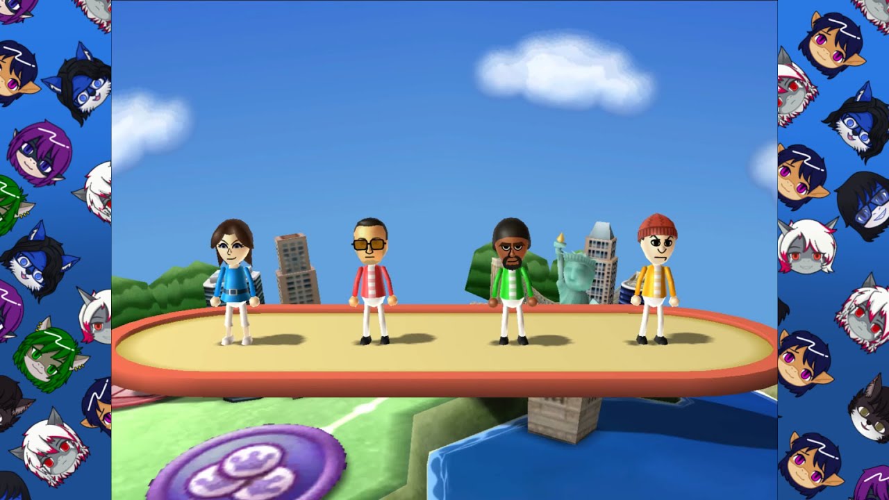 Wii Party - Globe Trot (Zoey vs Sniper vs Demoman vs Spy)