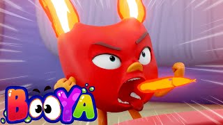 Too Hot To Handle | Funny Animated Videos For Children | Booya Cartoons for Kids | Food Video