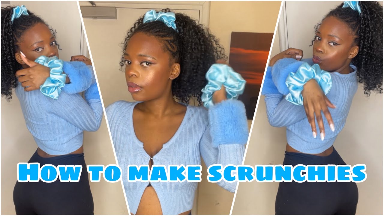 HOW TO MAKE SCRUNCHIES | #easy