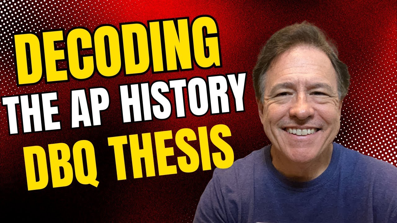 AP History DBQ Thesis Tricks Every Student Should Know!