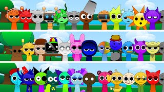 Sprunki - Mergebox Sprunkbated - With All Characters