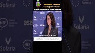 AYUSO PIDE DIMISION SANCHEZ