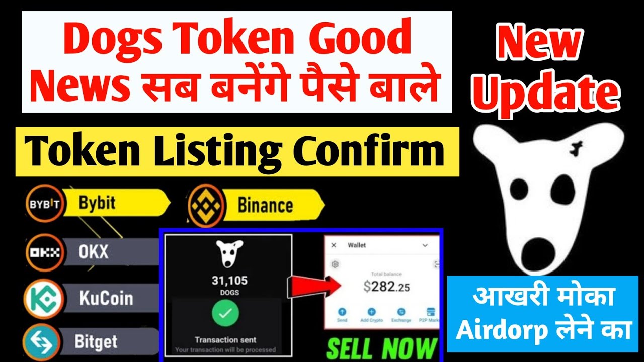 Dogs Coin Listing Price Prediction || Dogs Listing Date Confirm || Dogs Coin Convert Ratio Update
