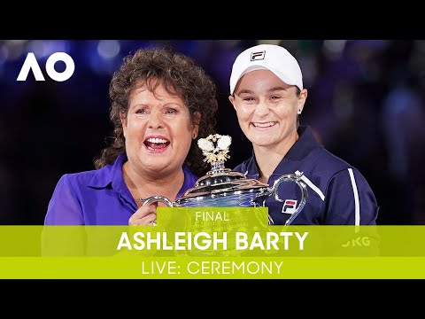 LIVE: Ashleigh Barty v Danielle Collins: Women's Singles Ceremony | Australian Open 2022