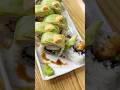 Making Dragon Roll Sushi 〜ドラゴン巻き〜 #Shorts | easy Japanese home cooking recipe