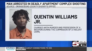 VIDEO: Orangburg County deputies charge man in deadly apartment complex shooting