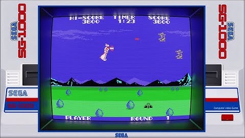 My Sega SG-1000 bezel using HyperspaceMadness