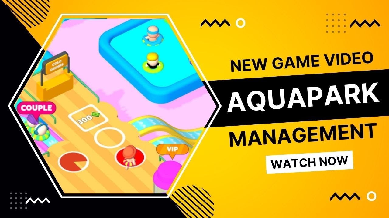 Aquapark Management 😂💦🤽🏻‍♂️ Crazy Water Park Game Gameplay