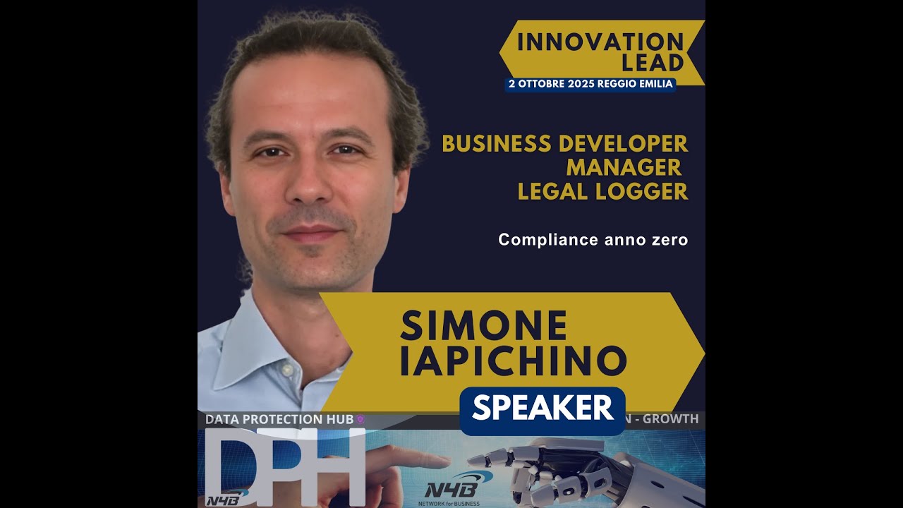 Simone Iapichino (BDM - Legal Logger) - Compliance anno zero
