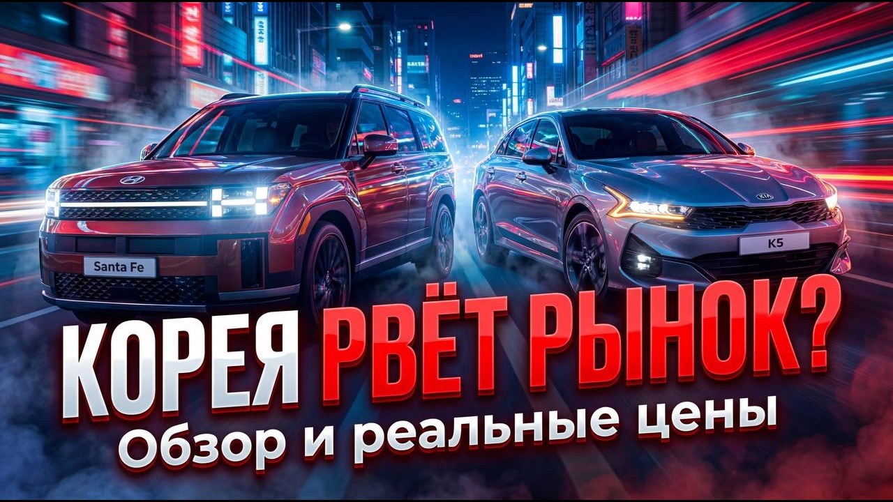РЕАЛЬНЫЕ ЦЕНЫ НА КОРЕЙСКИЕ АВТО В 2026