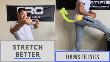 Say Goodbye to Hamstring Tightness I STRETCH BETTER