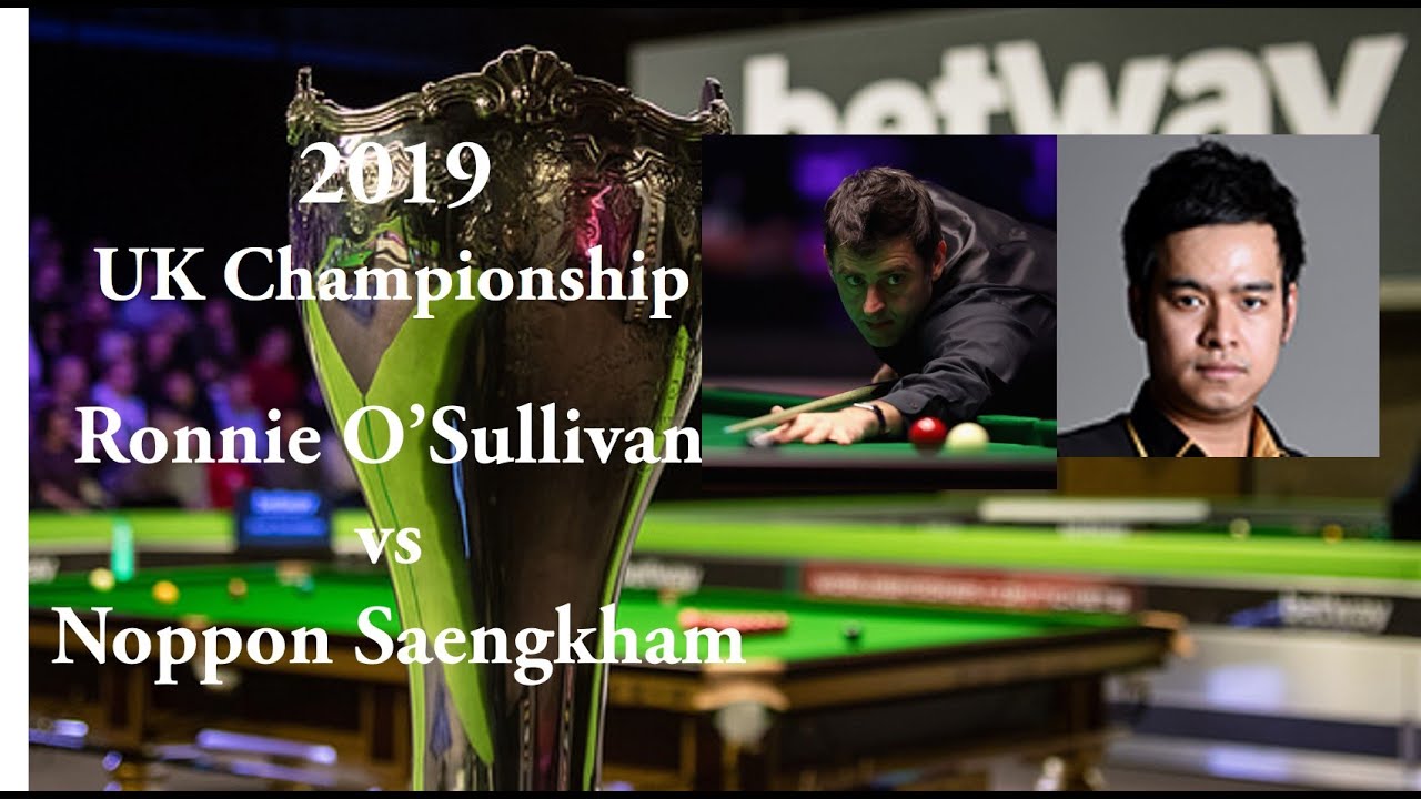 Ronnie O’Sullivan vs Noppon Saengkham (นพพล แสงคำ)  HIGHLIGHTS | 2019 Snooker UK Championship