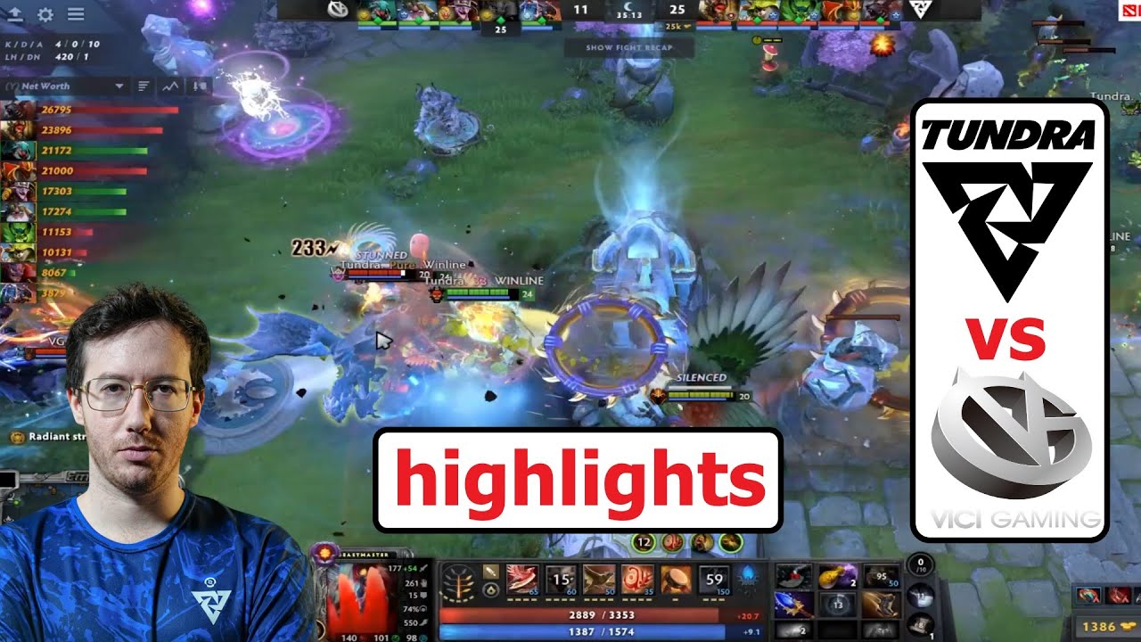 [DOTA 2] TUNDRA.33 BEASTMASTER [TUNDRA ESPORTS vs VICI GAMING] [FISSURE PLAYGROUND 2] highlights