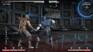 MKX - Sub-Zero Cryomancer 33% corner combo no meter