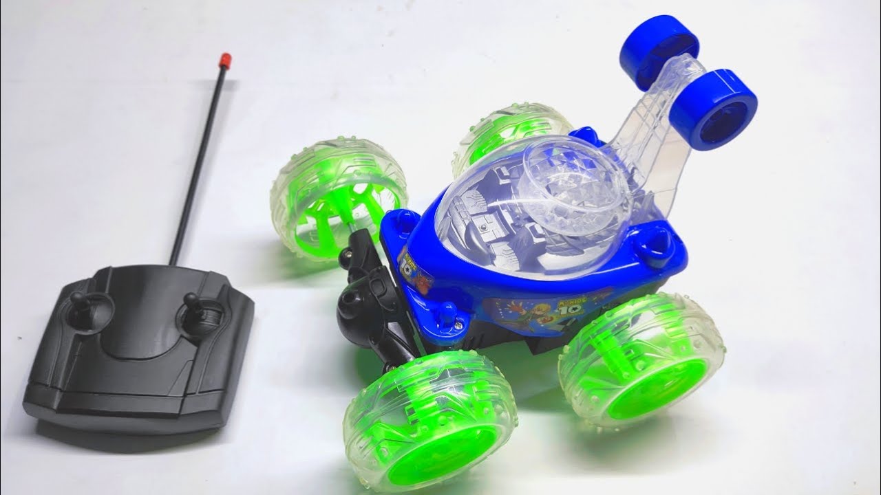 RC Ben 10 Stunt Car Unboxing RC Stunt Car Unboxing Remote Control rc car Unboxing