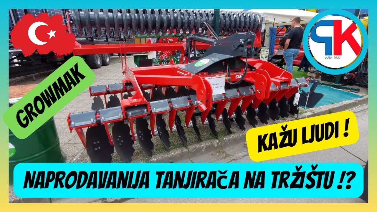 NAJPRODAVANIJA TANJIRAČA  NA TRŽIŠTU !?   Kakva je Turska tanjirača GROWMAK // Recenzija
