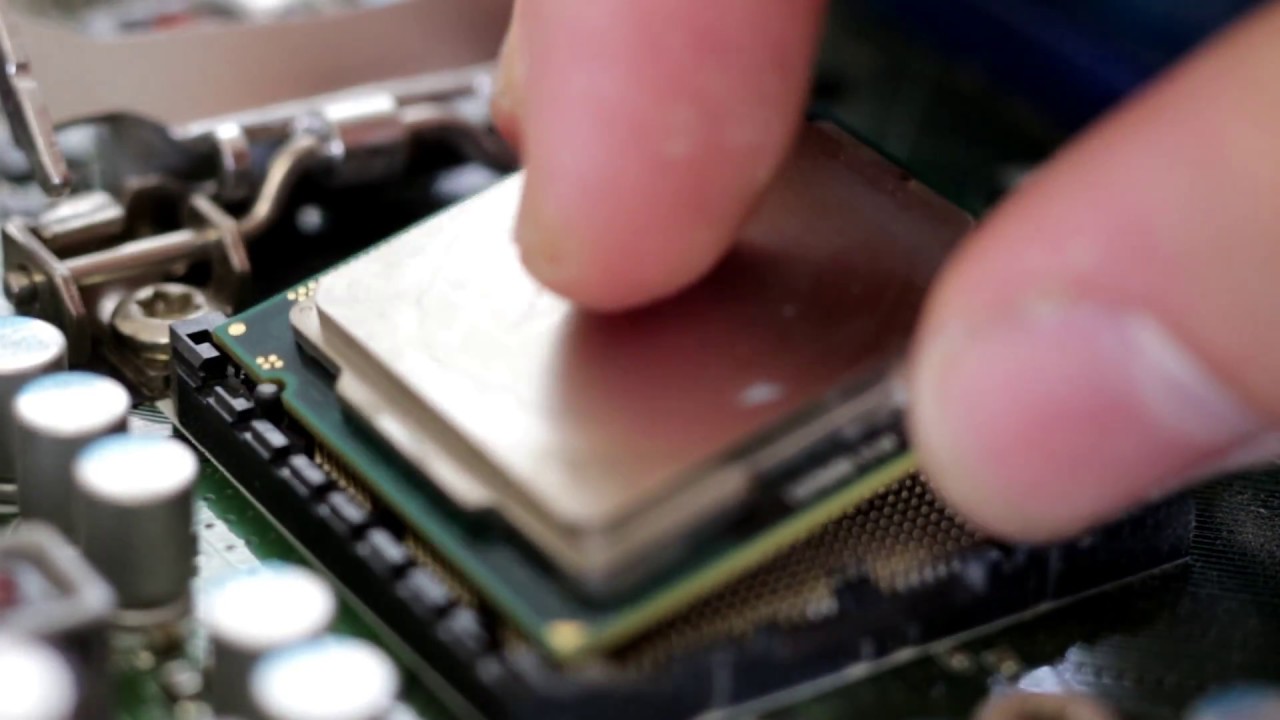 Write Back Cpu How to put a CPU back in - YouTube