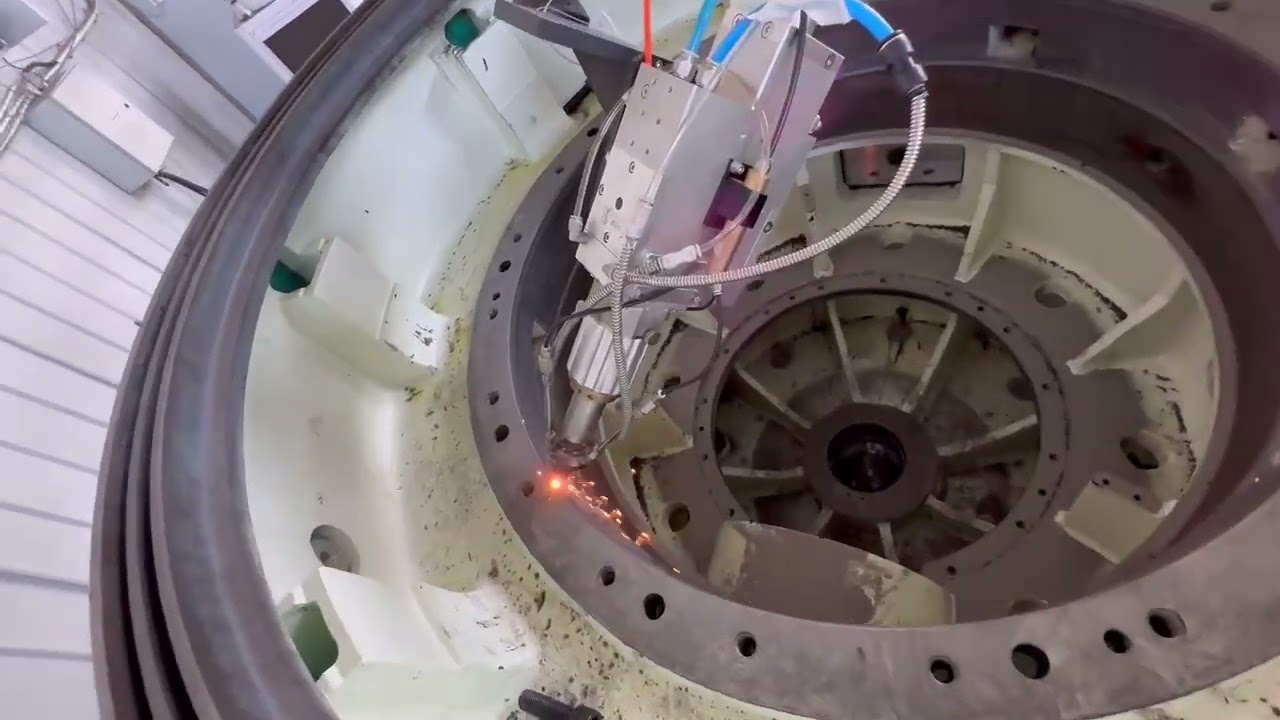 Laser hardfacing system.