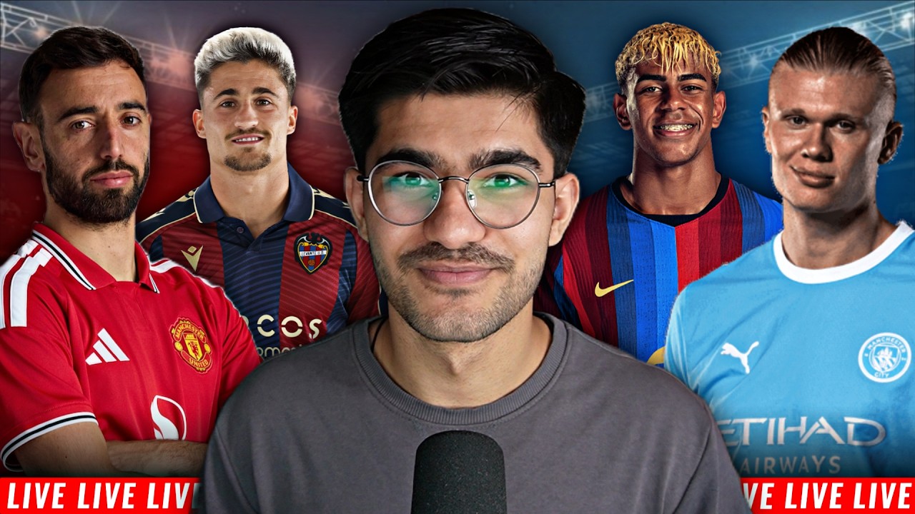 Manchester United vs Mancity LIVE MATCH REACTION | Levante vs Barcelona