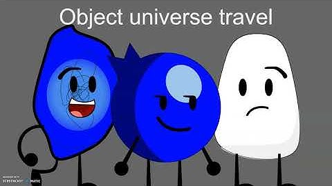 object universe travel intro new