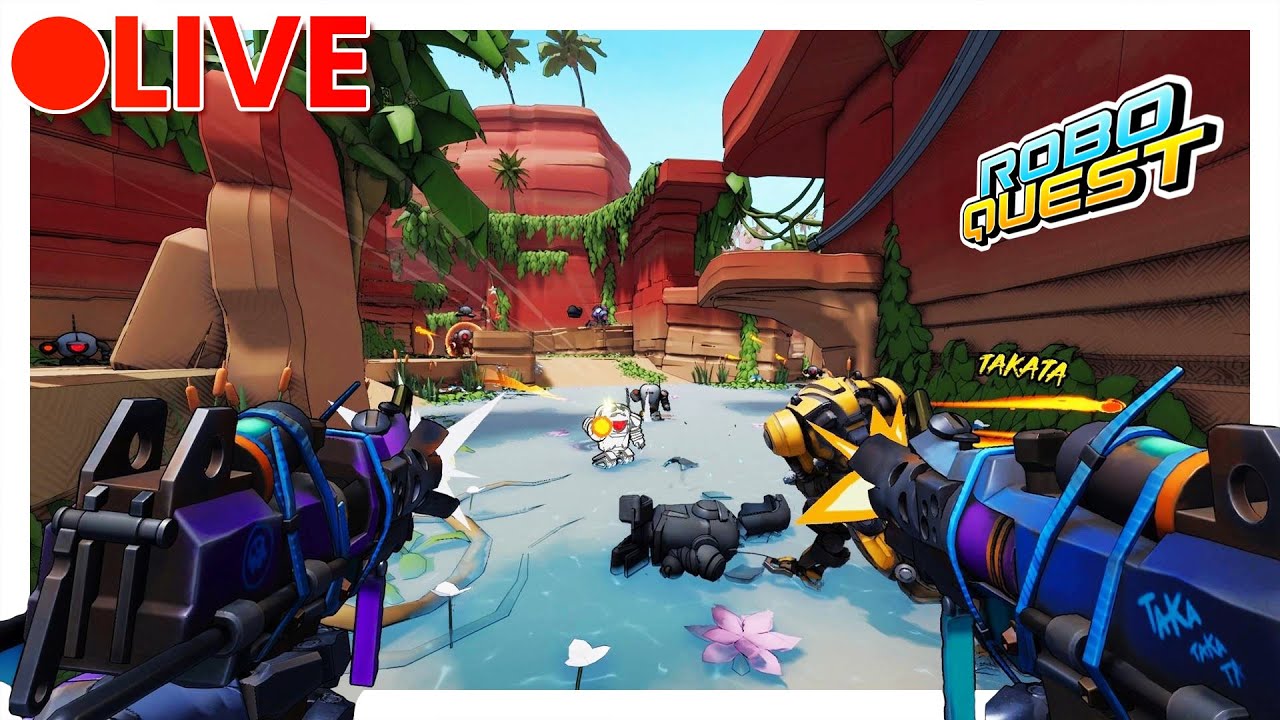 Der BESTE KO-OP ROGUE LITE SHOOTER?! | Roboquest - DE/1440p | 🔴 LIVE