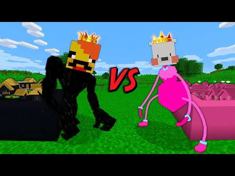 [괴물왕] Destruction of the <strong>Monster</strong> <strong>King</strong>&amp;#39;s Town in minecraft