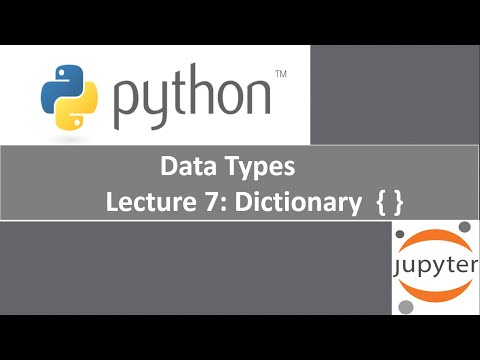 Lecture & : Dictionary in Python