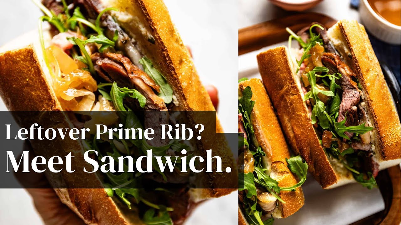 The Ultimate Prime Rib Sandwich 👉🏻 Leftover Prime Rib Never Looked This ...