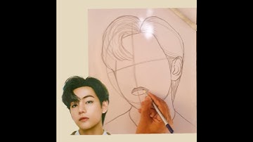 BTS V Kim taehyung drawing