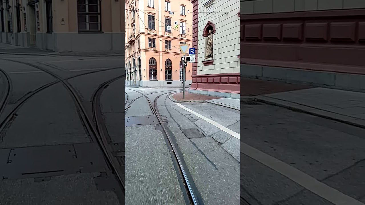 Tram München Ausrückfahrt Linie 20