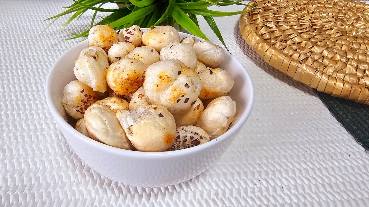 Makhana Fry in Air Fryer | Lotus seeds in air fryer | Easy Snacks