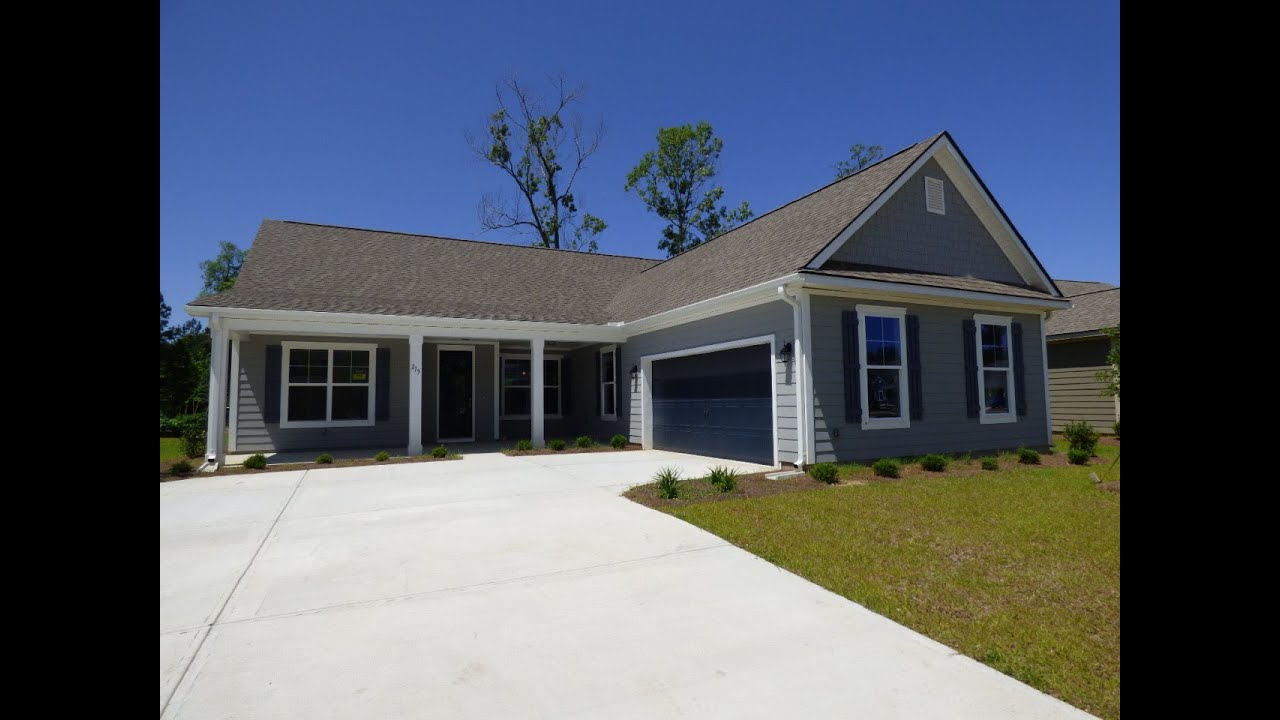 New Hawthorne Model Home at Cypress Ridge In Bluffton SC YouTube