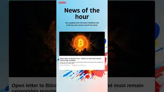 Breaking News: Open letter to Bitcoin Core: ‘Bitcoin is and must remain censorship #Policy