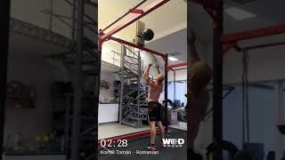 Romanian Throwdown 2019 QF WOD 2 - Kornél Tomán