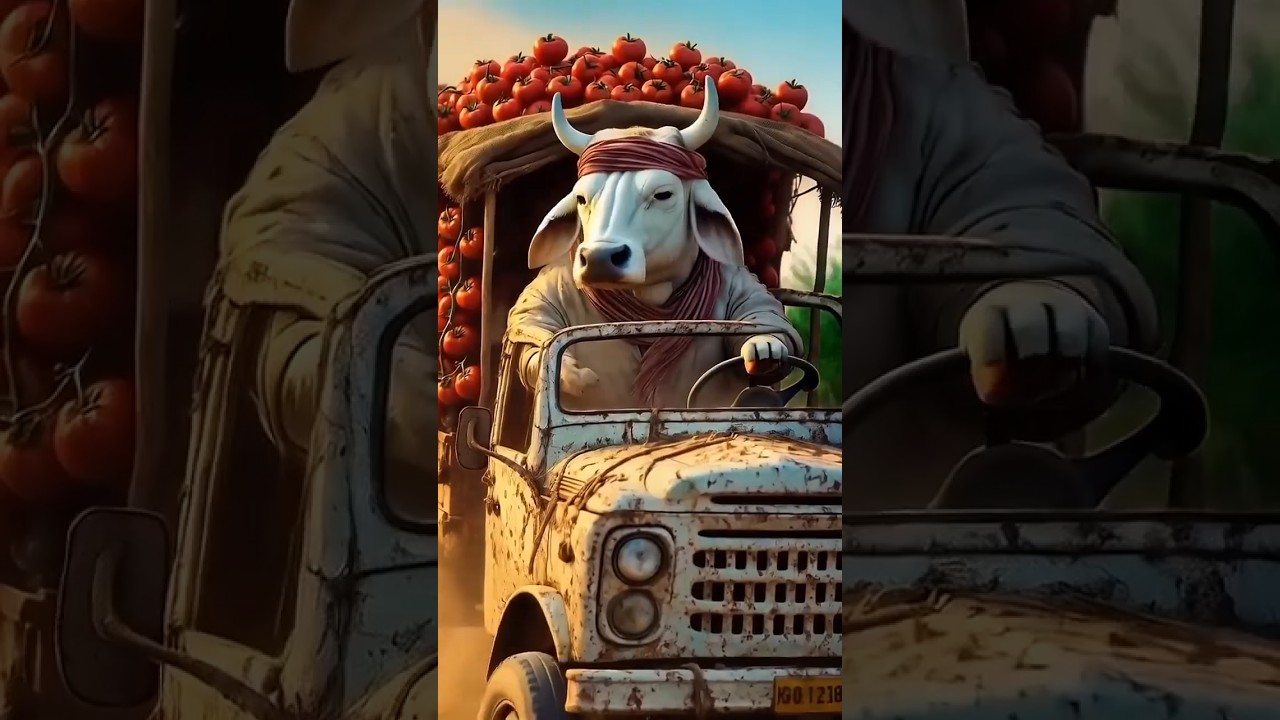 Cow's Amazing Adventure with AI Powered Video! 