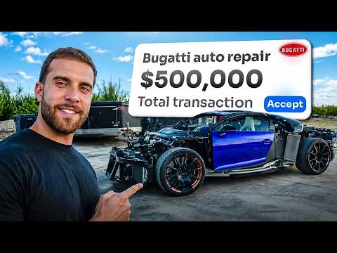 I Made $500,000 Day Trading and Blew It Repairing My Bugatti