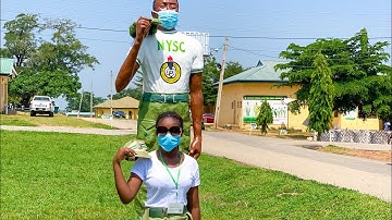 A day in my life as a Corp member in the NYSC ORIENTATION CAMP | 2021 Batch C stream 1| NYSC EP.1