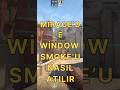 CS2'DE WINDOW'A SMOKE ATMAK! (ÇOK BASİT) #counterstrike #csgo #cs2 #shorts #gaming #keşfet