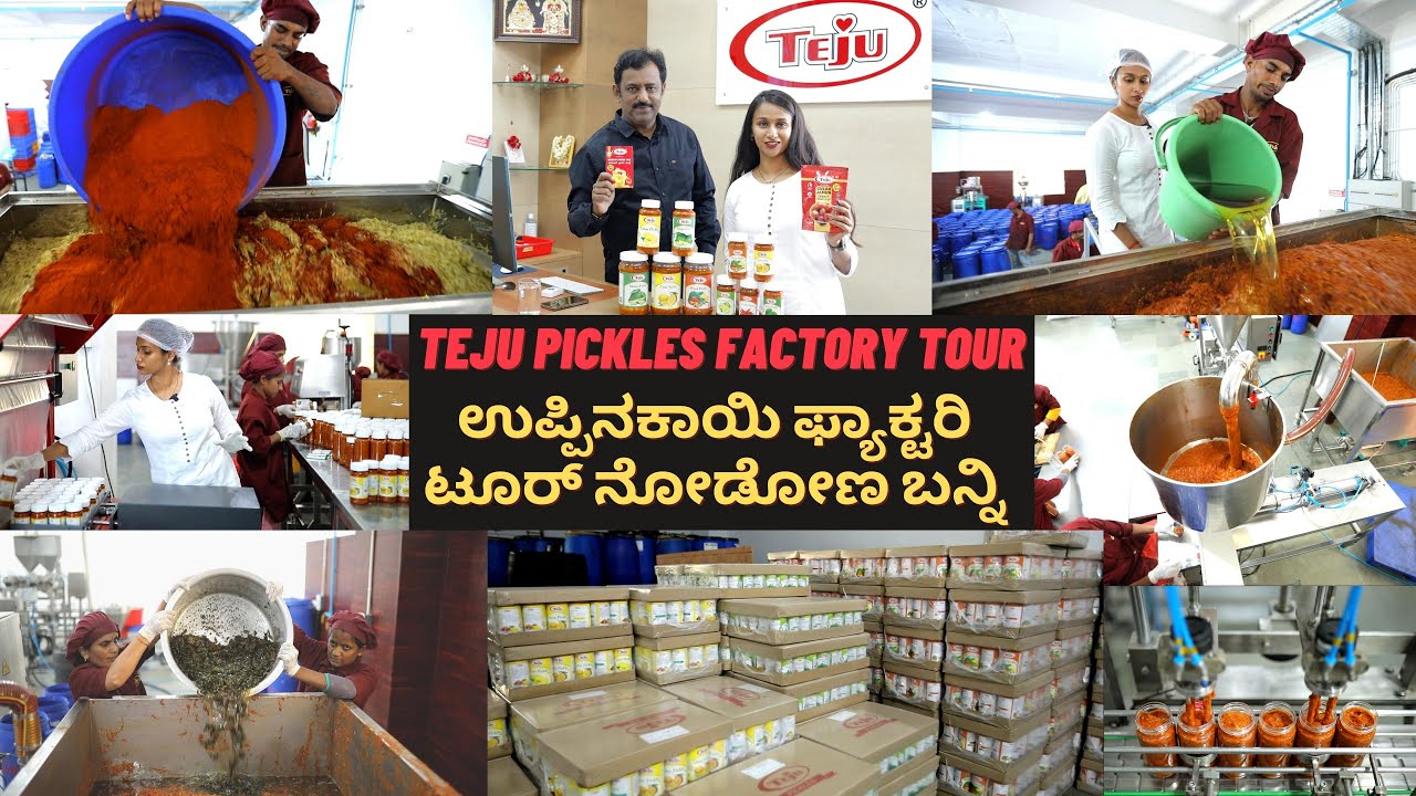 ಈ ಉಪ್ಪಿನಕಾಯಿ ಫ್ಯಾಕ್ಟರಿ ಟೂರ್ ನೋಡಿದರೆ ನಿಮ್ಮ ಬಾಯಲ್ಲಿ ನೀರು ಬರುವುದು ಗ್ಯಾರಂಟಿ 👍 I Pickles Factory Tour