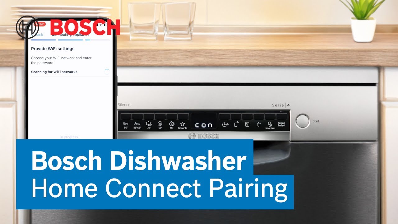 How to Pair Your Bosch Dishwasher with the Home Connect App | Step-by-Step Guide | Bosch Home India