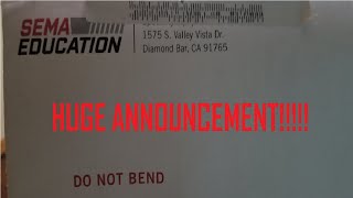 I got a Letter from SEMA, you won't believe what it says!!!