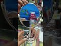 Dimond mirror with magnifine glass
